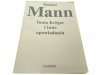 TONIO KROGER I INNE OPOWIADANIA - Tomasz Mann 1987